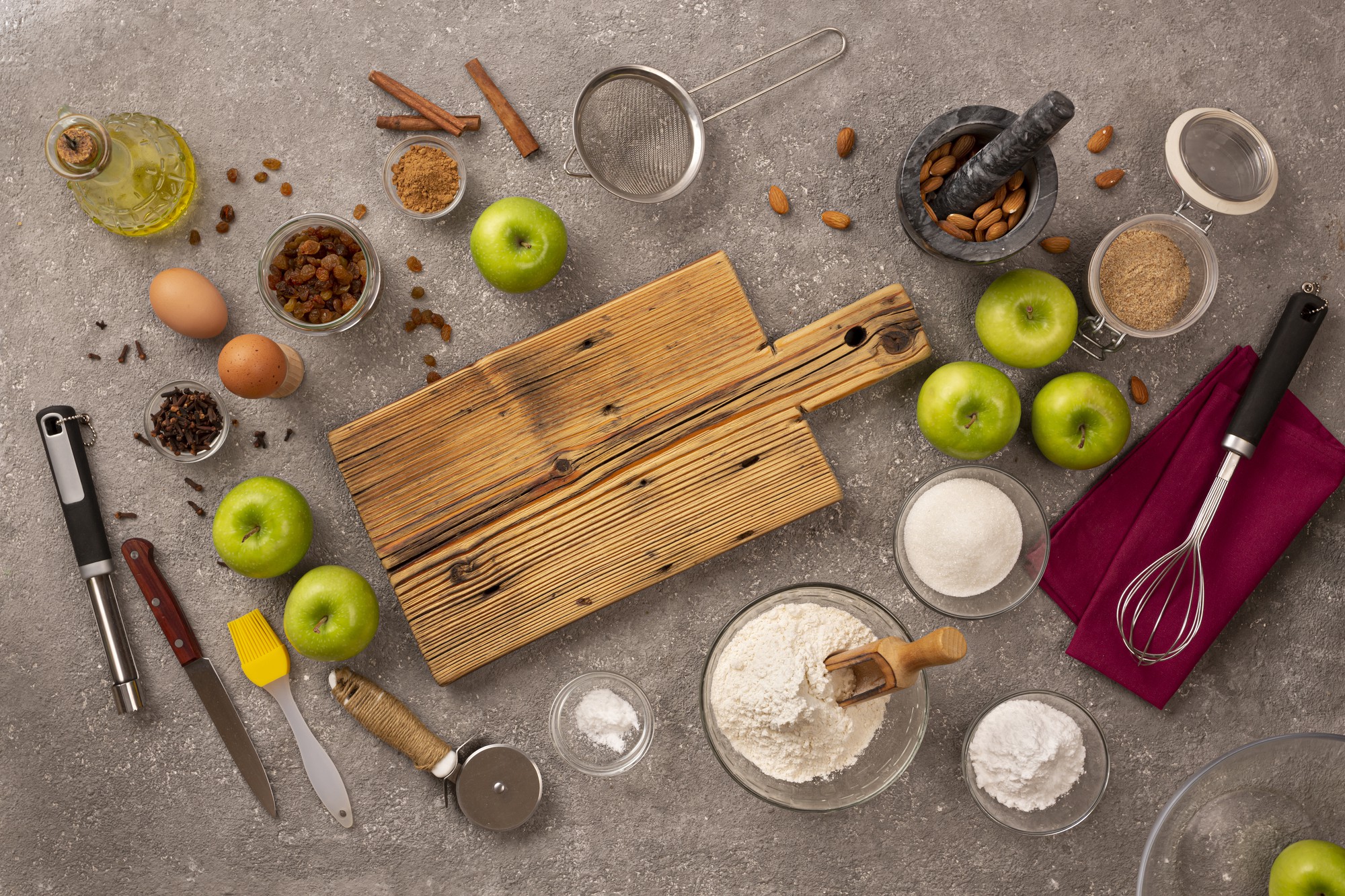 Set di strumenti per cucina professionale
